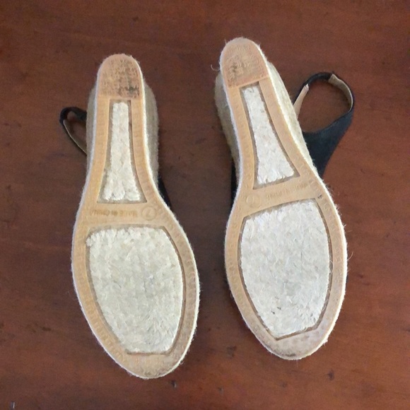 Talbots black canvas espadrille wedge. 3.5” heel. Very nice and barley worn. - Picture 5 of 6